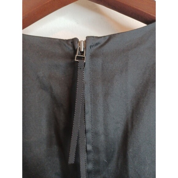 Anthropologie Leifnotes Black and White A-Line Corduroy Mini Dress Sz 0 - Picture 6 of 8